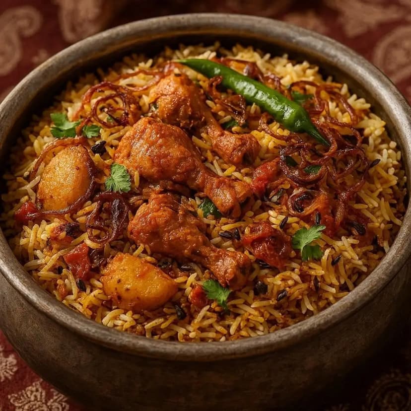 Chicken Sindhi Biryani